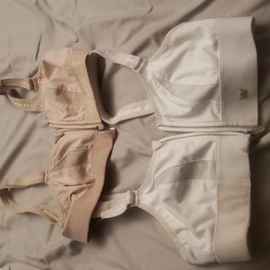 TWO Shefit Ultimate sport bra White and sand storm Medium